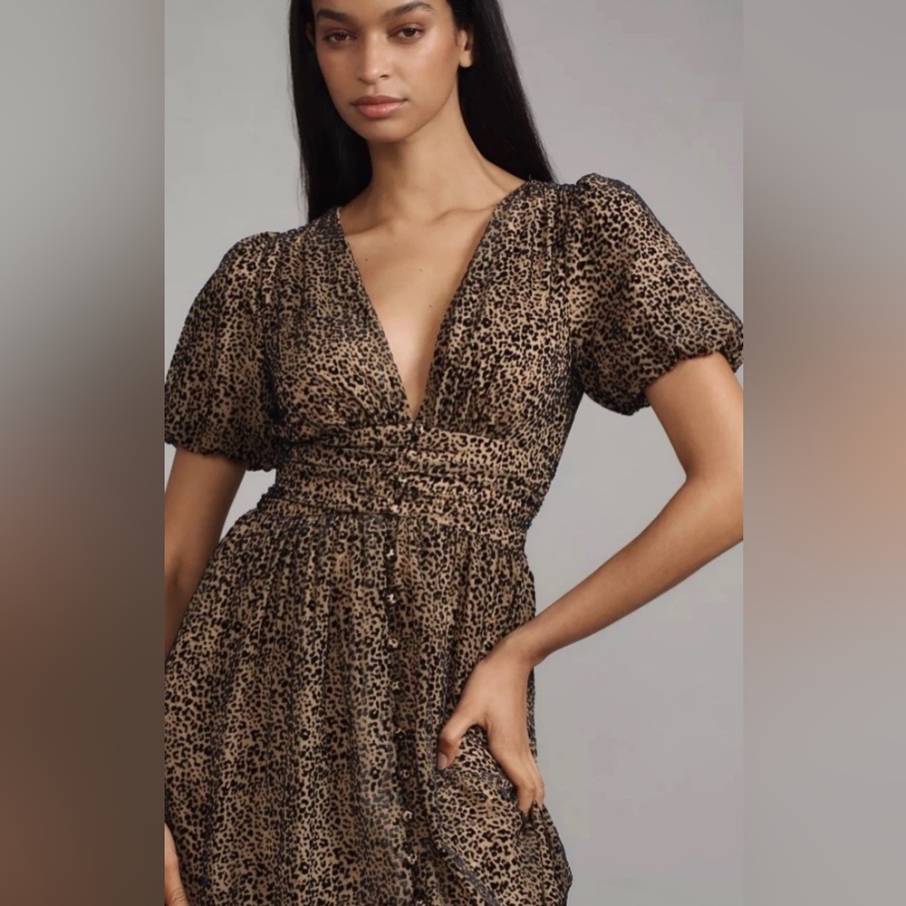 NWT - Function & Fringe Edit | Anthropologie Katerina Midi Dress - Picture 3 of 6